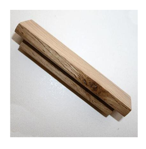 Manija de puerta de madera Pulida Manija de puerta de madera brillante Tiradores de armario y tiradores de armario Diseño de muebles - Product Image 2