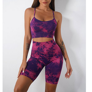 Personalizado Gimnasio Fitness Yoga Set Transpirable Ligero Patrón sólido Tallas grandes Opciones Venta en línea - Product Image 5