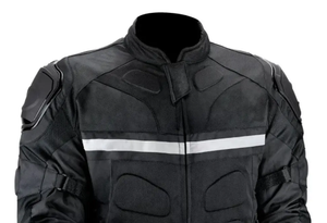 Alta Calidad Bajo MOQ Moto Chaqueta de cuero 600D Cordura Chaqueta de cuero de la moto - Product Image 2