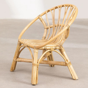 Sillas de comedor de ratán para bebés, silla natural de lujo, fabricante al por mayor de Vietnam - Product Image 2