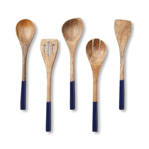 ชุดช้อนส้อมทำจากไม้100% พร้อมเคลือบเคลือบสำหรับวางบนโต๊ะชุดเครื่องใช้บนโต๊ะอาหารทำจากไม้เคลือบเงาสำหรับใช้ในบ้าน - Product Image 2