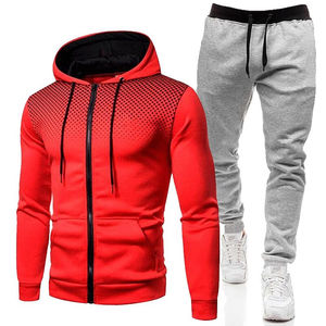 Nueva llegada de los hombres XL tamaño de entrenamiento chándal personalizado de algodón poliéster Jogging ropa deportiva de peso pesado de invierno Casual sólido - Product Image 6