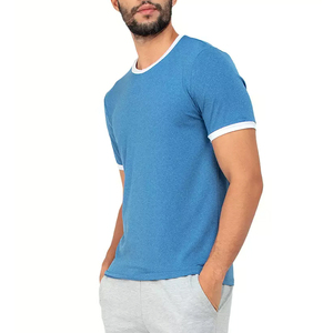 O Neck hommes t-shirts 2025 hommes t-shirts impression personnalisée logo manches courtes haute qualité 100% coton hommes t-shirts - Product Image 1