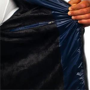 High Quality Custom Puffer Hooded Stand Collar Canvas <b>Waterproof</b> Breathable <b>Plus</b> <b>Size</b> Winter Outdoor Men's <b>Jacket</b> - Product Image 6