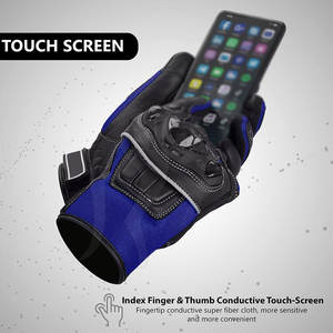 Guantes de moto de diseño recién llegados, guantes de moto auténticos, guantes de moto transpirables de piel de vaca - Product Image 6