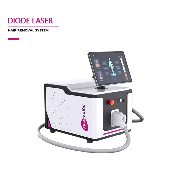 Portable 600W Diode Laser Hair Removal Equipment 808nm + 755nm + 1064nm Medical Beauty Laser Cooling Permanent Skin Laser Handle