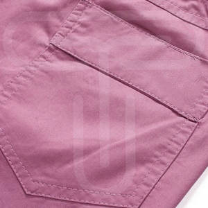 <b>Men's</b> High Quality Casual <b>Shorts</b> Eco-Friendly Polyester/Cotton Solid Pattern with Custom Brand Logo <b>for</b> Outdoor Training Fashion - Product Image 5