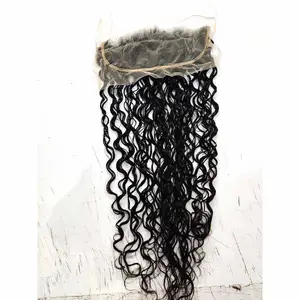 100% Best Quality HD LACE FRONTAL CLOSURE 2X6 13X4 13X6 4X4 5X5 6X6 7X7 with ALIGNED CUTICLES INTACT SINGLE DONOR