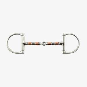 Embouchure de bride en acier inoxydable avec logo personnalisé et embout en cuivre, équipement d'équitation durable, embouchures de bride en acier inoxydable - Product Image 1