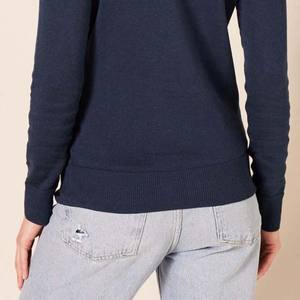 Wholesale Customized Ladies Long Sleeve <b>Women</b> <b>Cardigan</b> Sweater <b>Navy</b> Color - Product Image 6