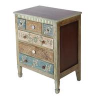 Modernes Luxus-Massivholz ausziehbares weißes Kabinett Side board Nacht bett natürliches Finish Beste Qualität Wohnzimmer Schul möbel