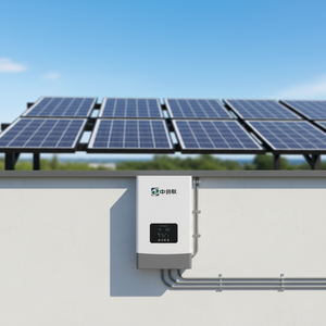 공장 하이브리드 6.2kw 12kw 오프그리드 인버터, 하이브리드 태양광 시스템 적용을 위한 트리플 출력 - Product Image 1