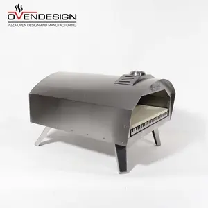 Competitive Price Traditional German Stainless Steel Pizza Cono Oven Gas Grill Pizza Maker For Sale