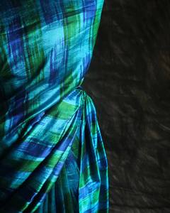 Indien traditionnel meilleur Design Paithani impression numérique Saree Blouse femmes mode fabricant et fournisseur - Product Image 4