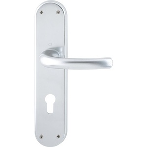 Juego de renovación de manijas para puertas y ventanas Tokyo 1710/3334 de aluminio F1 PZ cuadradas de 8 mm y 72 mm HOPPE - Product Image 1