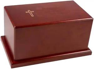 พิธีเผาศพทำจากไม้สไตล์อเมริกันที่ทันสมัยงานแฮนด์เมดโกศสำหรับผู้ชายและผู้หญิง - Product Image 2