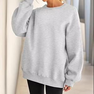 Wholesale Autumn and Winter Children's Solid Color Round Neck Warm <b>Sweatshirt</b> Long Sleeve Clothes Kids Clothing <b>Girl</b> Clothes - Product Image 1