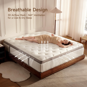 Colchón de Espuma de Lujo para Dormitorio de Hotel Contemporáneo, 30 cm de Grosor, Venta Directa de Fábrica de Muebles para el Hogar - Product Image 5