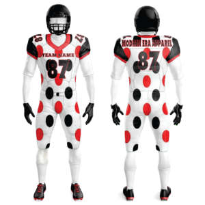 Conjuntos de Uniformes de Fútbol Americano para Hombre, Nuevo Diseño, Transpirables, de Secado Rápido, 100% Poliéster, Tallas Grandes, Servicio OEM Personalizado - Product Image 4