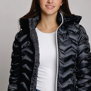 Chaqueta acolchada de mujer OEM hecha a medida, chaqueta acolchada de mujer de precio barato de último diseño, colores personalizados, talla y logotipo transpirables - Product Image 6