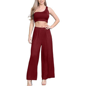 Sujetador para mujer, sujetador transpirable que absorbe el sudor, Sujetador deportivo corto sin costuras de un hombro, sujetador de moda de poliéster/algodón - Product Image 2