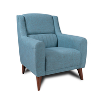 Palais Royale Classic Berger Fauteuil une place avec accoudoirs Design moderne de luxe Mobilier compact de relaxation pour la maison inclinable pour la vie