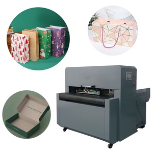 Imprimante numérique haute vitesse à jet d'encre pour papier ondulé Bheng 600/900 mm, impression en une seule passe pour emballages en carton et sacs en papier - Product Image 1