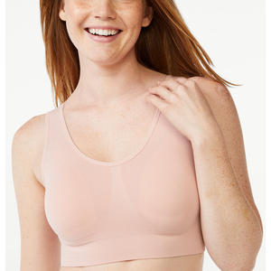 Sujetador deportivo de Yoga sin costuras de alto soporte 2025 para mujer transpirable que absorbe la humedad cómodo Sexy espalda entrenamiento Fitness de talla grande - Product Image 2