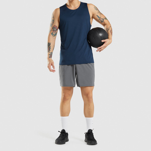 Men's <b>Slim</b> Fit Sleeveless Tank Tops New Fashion Oversize Casual Singlets for Workout Fitness Training Sportswear <b>Vest</b> - Product Image 4