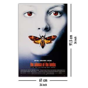 Silence of the Lambs <b>Poster</b> Wall Decor Paper Art - Product Image 5