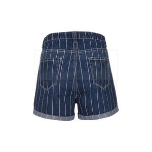 Dernière conception fabriquée dans le meilleur matériau confortable femmes jean court séchage rapide 2024 nouvelles femmes jean court - Product Image 2