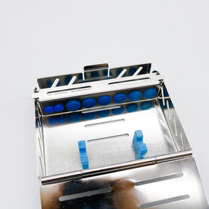 Équipements de stérilisation dentaire chirurgicale Boîte de plateau de cassette de stérilisation dentaire pour 10 7 et-5 ensemble de 3 plateaux - Product Image 2