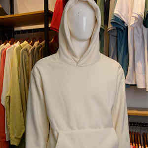 Sudadera con capucha clásica de peso pesado Diseño de ropa de calle duradera Perfecto para bordado personalizado - Product Image 4