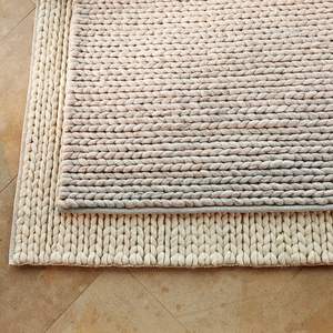 Alfombras Modernas de Lana Natural, Tejidas a Mano, con Diseño de Bucle, Alfombras de Lana Hechas a Mano con Diseño de Bucle para Sala de Estar - Product Image 6