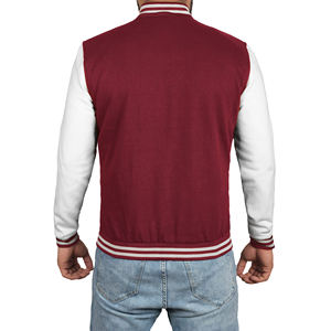 Chaquetas Varsity Bordadas con Estampado Personalizado de Alta Calidad 2026, Chaqueta Americana Unisex, Chaqueta Universitaria de Béisbol para Hombre - Product Image 6