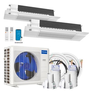 Climatiseur double zone 18000 BTU à prix compétitif, refroidissement puissant, silencieux, économe en énergie, climatiseur split pour maison et hôtel - Product Image 3