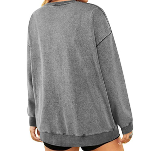 Producto de alta tendencia, ropa de calle informal, figuras de hombro caído, sudaderas con capucha ecológicas transpirables, Sudadera de punto para mujer - Product Image 2