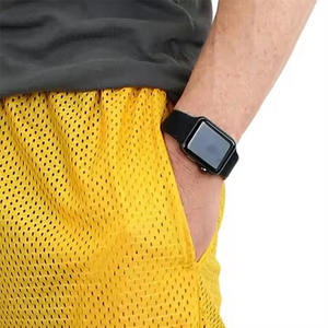 Pantalones cortos de calle de alta calidad para hombre, pantalones cortos de Fitness para gimnasio con logotipo personalizado, ropa deportiva para hombre, pantalones cortos estampados para entrenamiento de gimnasio para hombre - Product Image 4