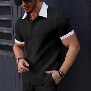 Polo pour hommes été nouveau Style plage chemise à manches courtes mode décontracté voyage en plein air confortable Cool revers hauts - Product Image 5
