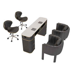 Mesa de manicura y juego de sillas, MESA DE MANICURA, mesa de manicura, MESA DE MANICURA profesional, MESA DE MANICURA, juego de MESA DE MANICURA - Product Image 5