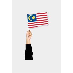 Bandera Personalizada de Malasia, Impresión Digital en Material de Algodón o Seda, Banderas y Estandartes Elegantes - Product Image 6