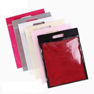 High Quality Custom Color Matte Ziplock Resealable PE Waterproof Plastic <b>Bag</b> Self-Sealing for Clothing and Shoes <b>Packaging</b> - Product Image 6