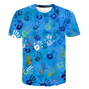 Camisetas de manga corta con estampado a la moda para hombre, hechas de algodón y fibra de bambú, el mejor tamaño y función ligera, directo a Pakistán - Product Image 4