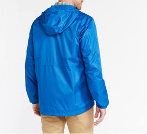 Chaquetas Cortavientos con Capucha para Hombre, Tallas Grandes, Personalizadas, Ligeras, Transpirables, de Nailon, Impermeables, Estilo Urbano, con Cierre para Verano - Product Image 4