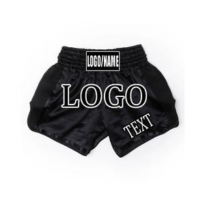 Pantalones cortos de Muay Thai de Kick Boxing con logotipo personalizado de alta demanda, precio barato, la mejor tela de satén suave, pantalones cortos MMA Muay Thai - Product Image 6