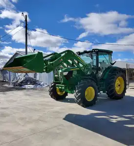 Goedkope 4X4 Johnn-Deere 6130r Tractor Model Te Koop/130 Multifunctionele Tractor Met Ac En Cabine