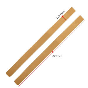 Sangles de musculation en cuir de haute qualité, confortables et résistantes, pour la musculation. - Product Image 2