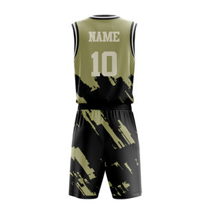 Uniforme de basket-ball de haute qualité au design unique personnalisé pour hommes, vêtements de sport à séchage rapide, uniforme de basket-ball en gros - Product Image 2