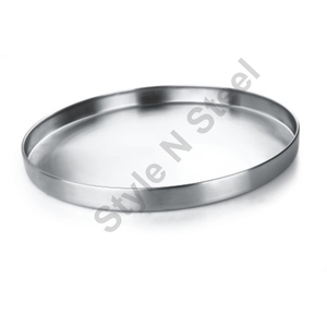 Single <b>Wall</b> Hammered Silver Color <b>Mirror</b> Polished Unique Design Sovereign Thali <b>Set</b> Dinnerware <b>Sets</b> - Product Image 3