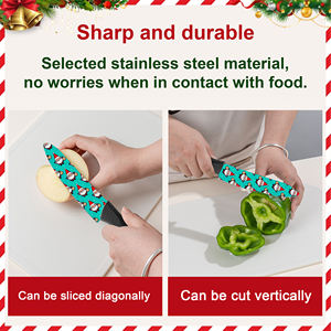 Cuchillo de Cocina Plegable de Cerámica y Plástico de Entrega Rápida, Personalizado para el Hogar, Suministro de Fábrica de Alta Calidad, Envío Gratuito, Ambidiestro - Product Image 6